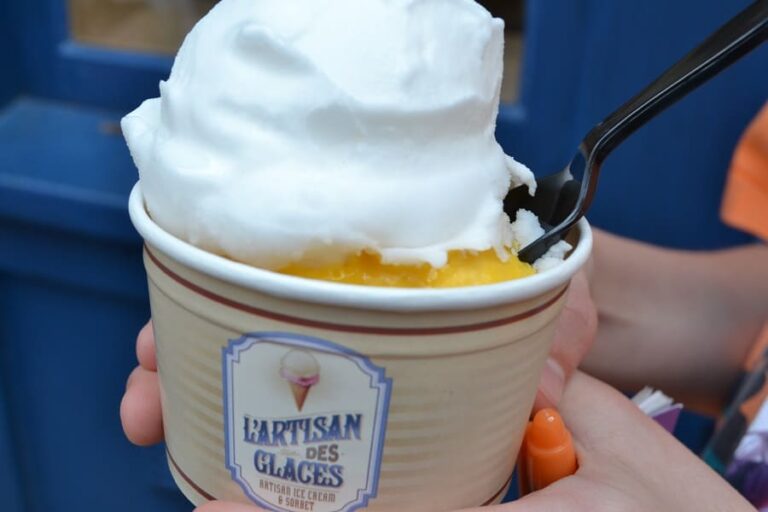Best Disney World Ice Cream L'artisan des Glaces in EPCOT