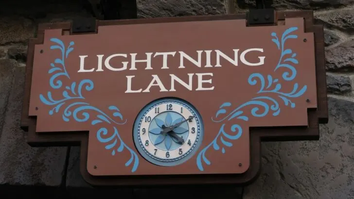 Lightning Lane for Frozen