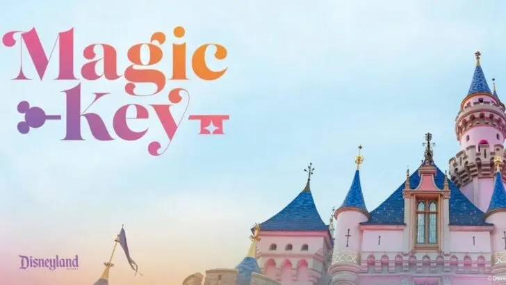 Disneyland Magic Key Pass