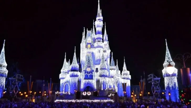 Cinderella Castle in December