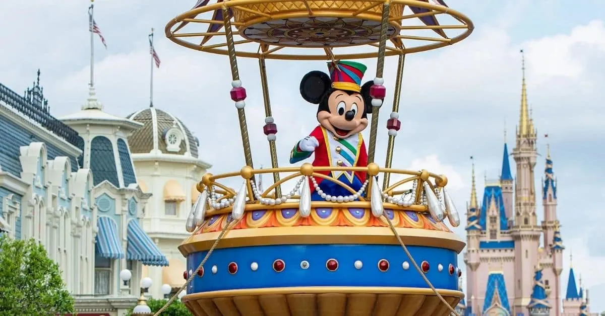 Mickey Mouse at Festival of Fantasy Parade