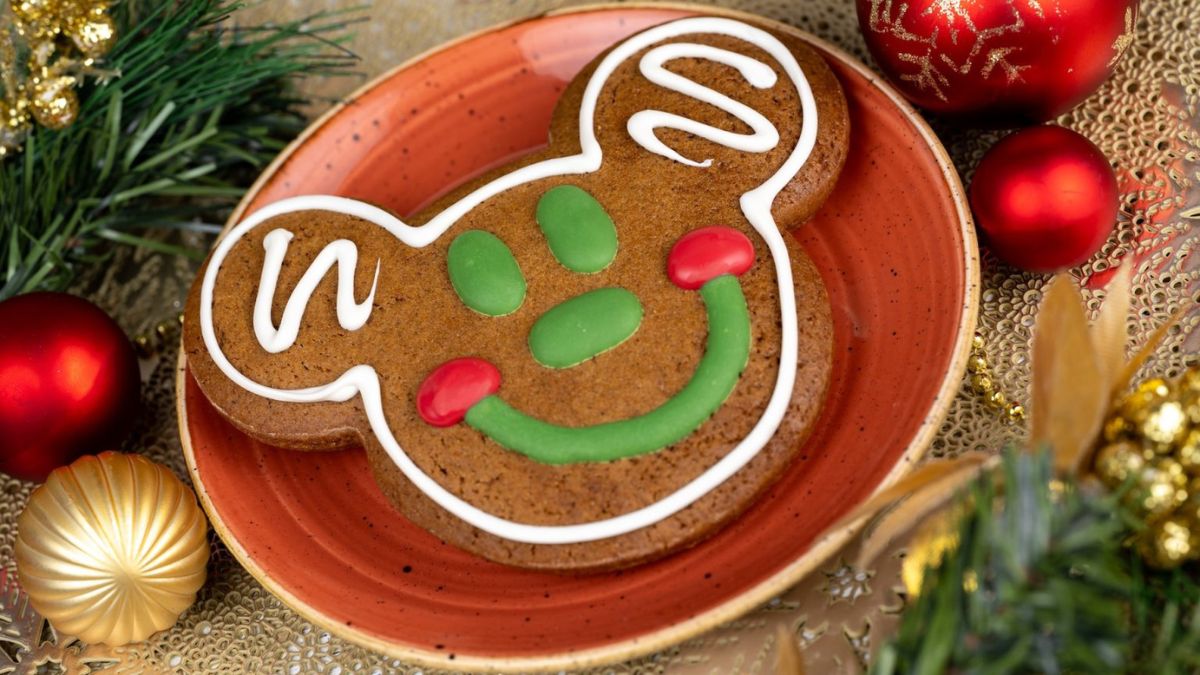 15 Disney Christmas Treats You Must Try in 2025 mickey gingerbread cookie