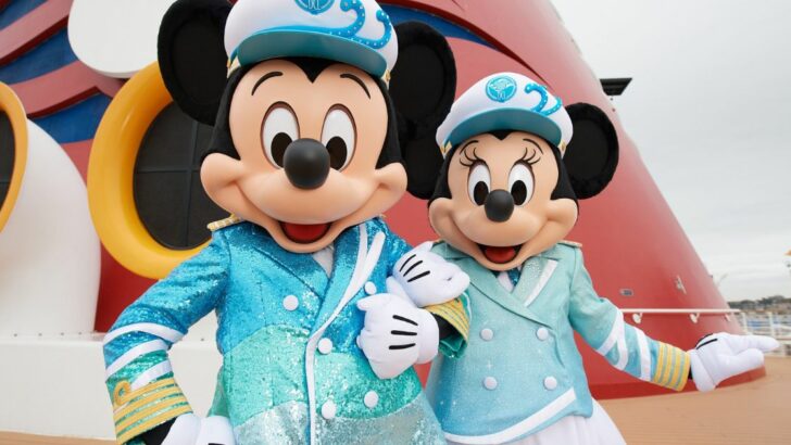Mickey and Minnie on Disney Cruise