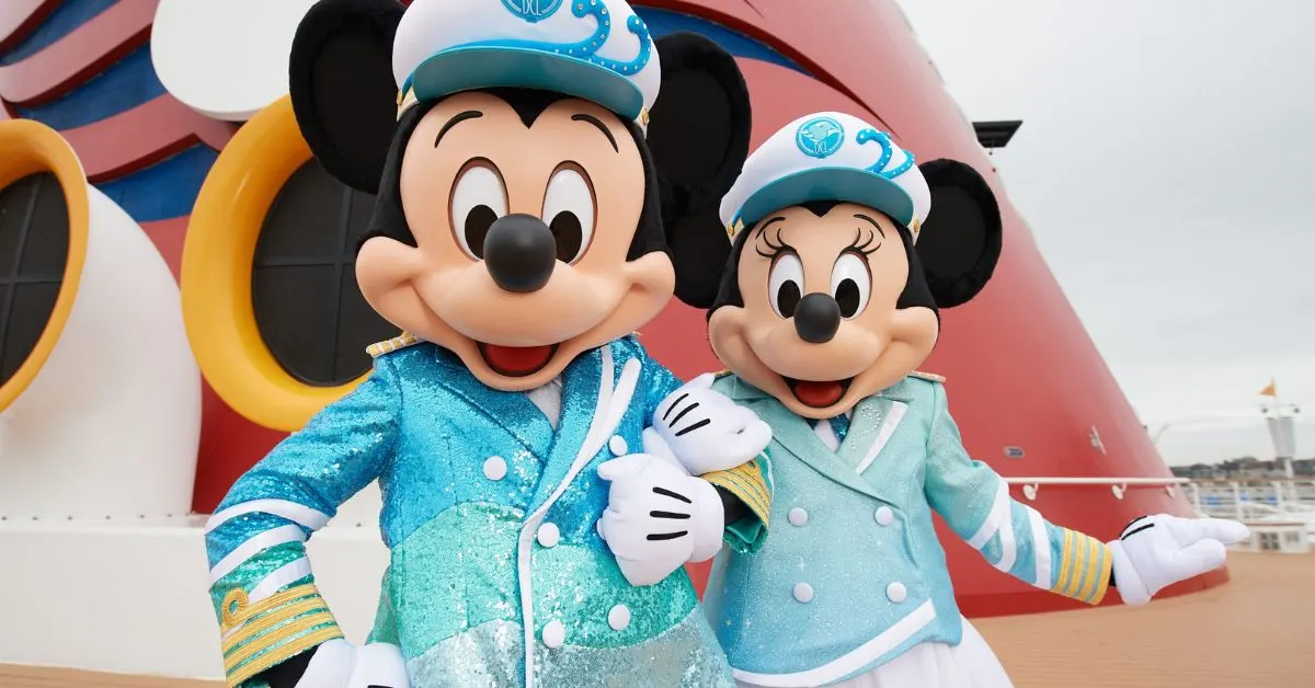 Mickey and Minnie on Disney Cruise