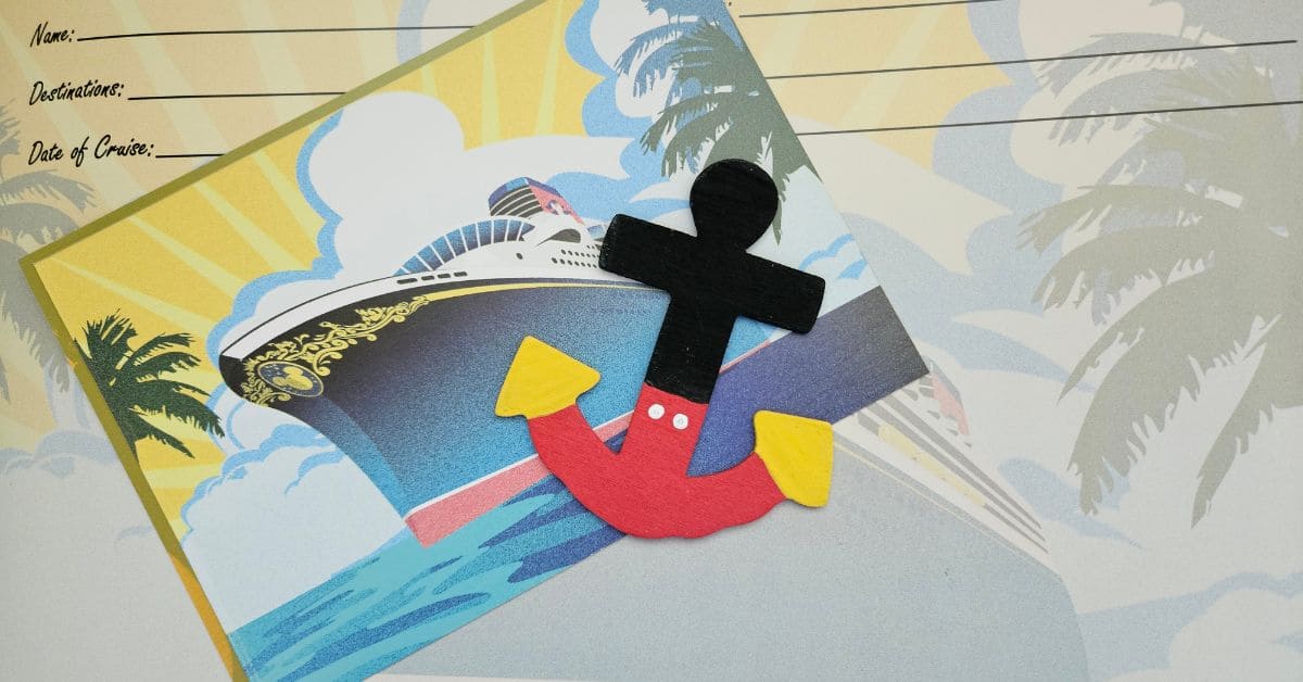 Mickey Mouse Anchor Magnet
