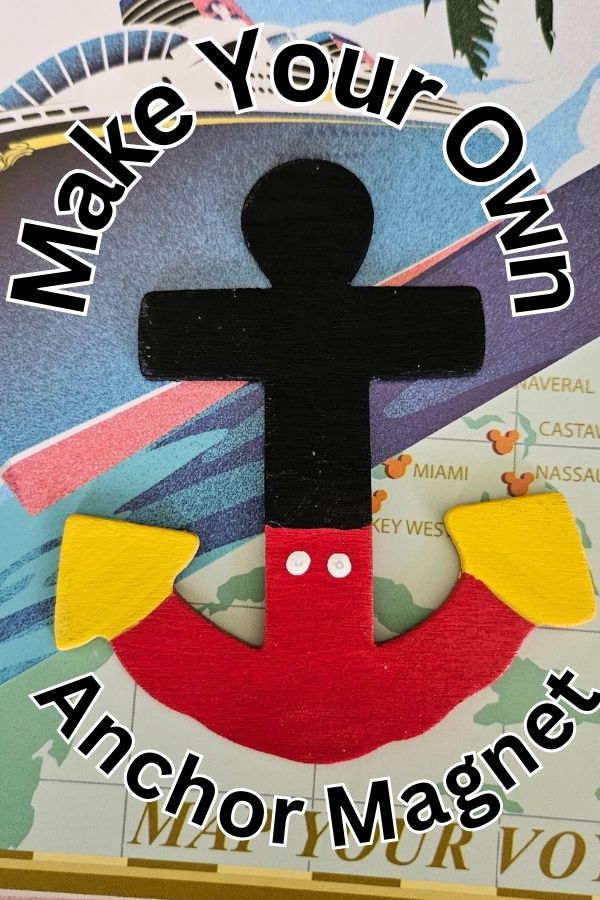 How to Make a Mickey Mouse Anchor Magnet