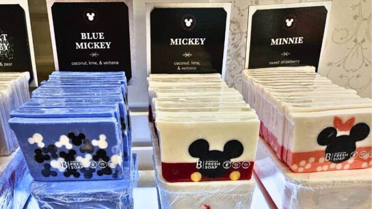 Mickey Mouse Soap