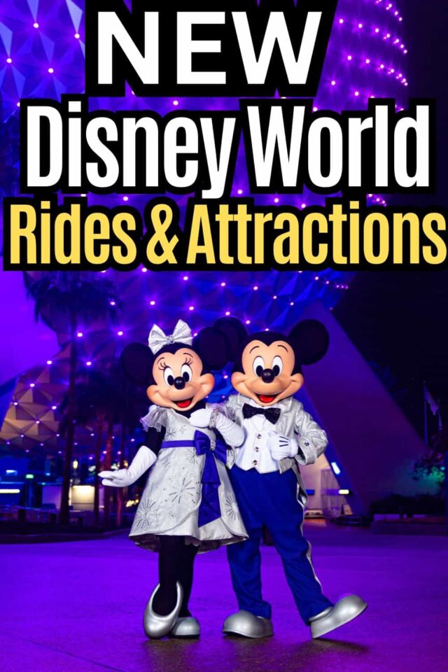 Disney New Rids New Disney World Rides & Attractions for 2026 & Beyond