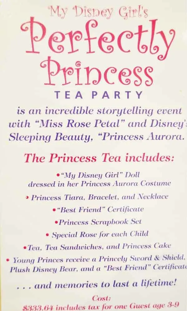 Perfectly Princess Tea Party