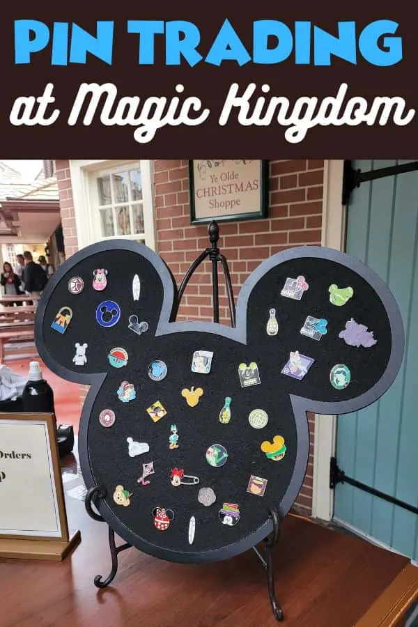 Pin Trading at Magic Kingdom