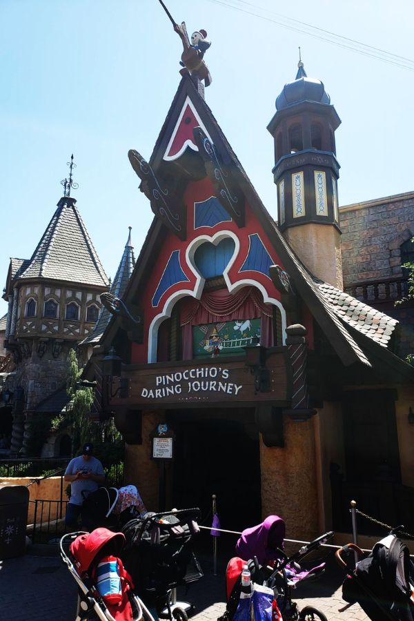 Pinocchio Ride at Disneyland