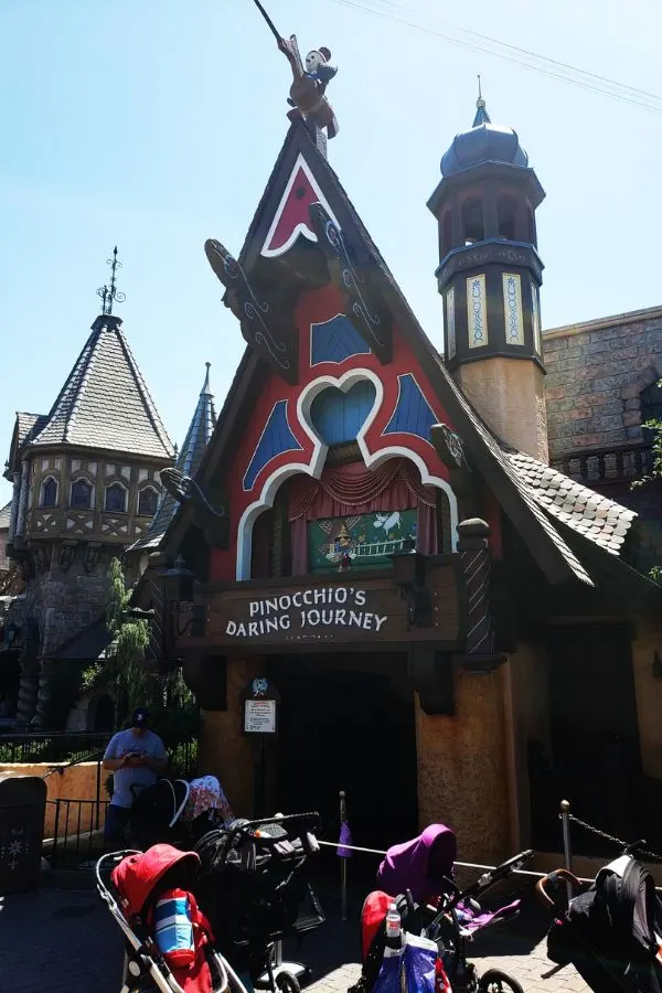 Pinocchio Ride at Disneyland