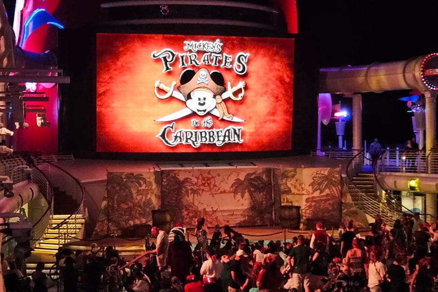 Disney Cruise Pirate Night Show