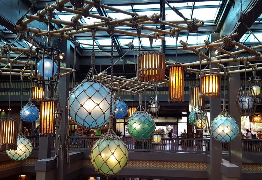 Lobby of Polynesian Resort