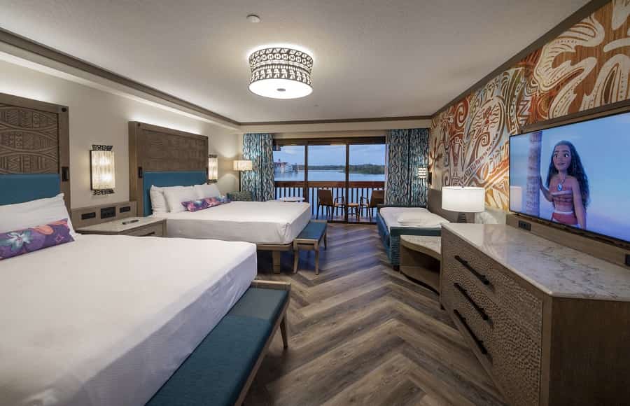 Moana Themed Room at Disney Polynesian Resort