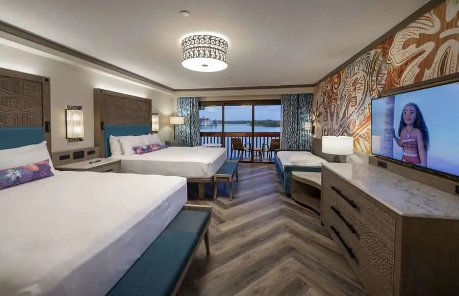 Moana Themed Room at Disney Polynesian Resort