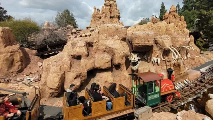 Disneyland Big Thunder Mountain Railroad