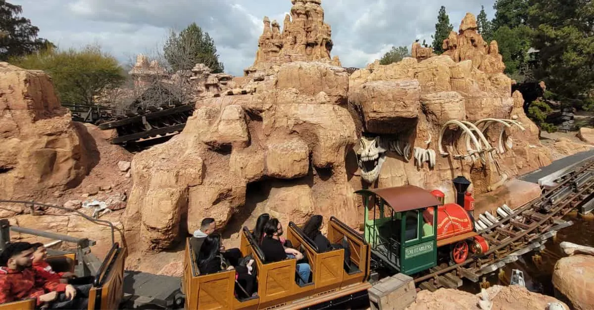 Disneyland Big Thunder Mountain Railroad