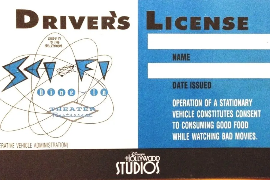 Free Drivers License Souvenir