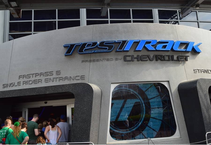 Single Rider Line at Test Track