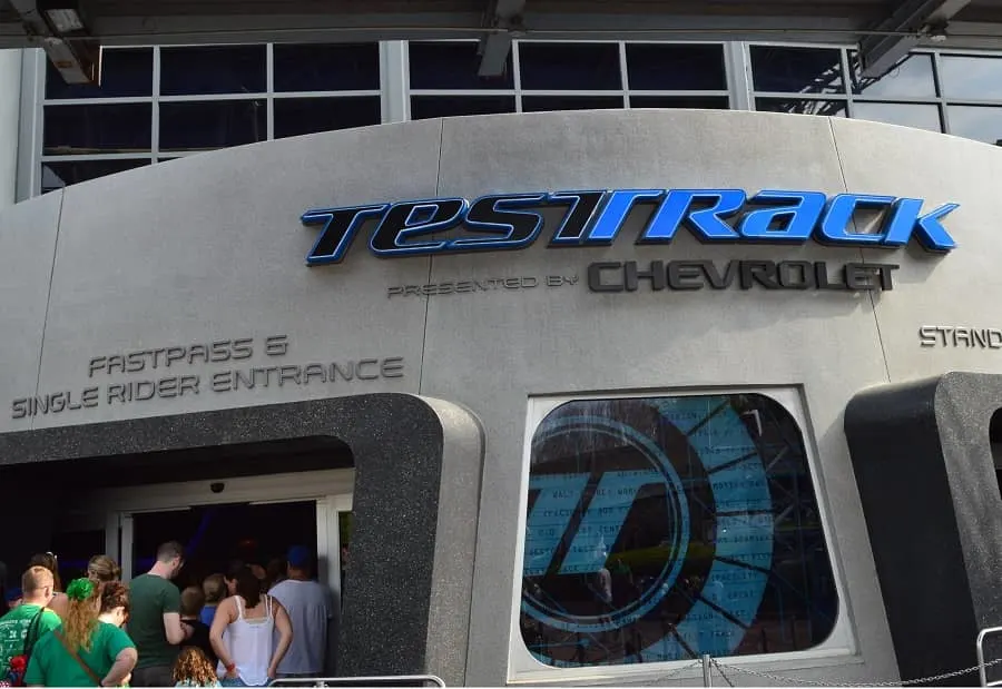 Single Rider Line at Test Track