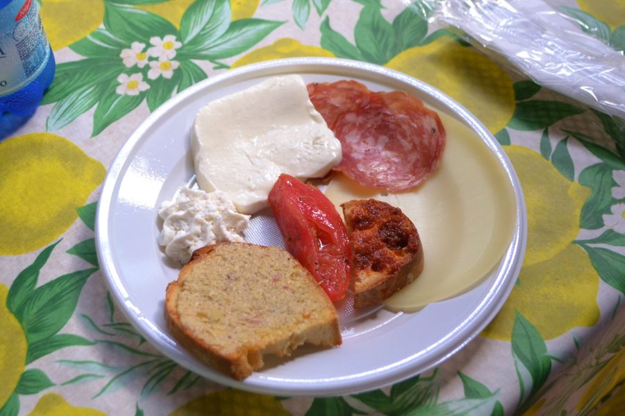 lunch in sorrento