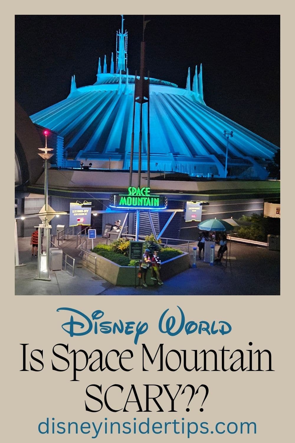 Is Space Mountain Scary?