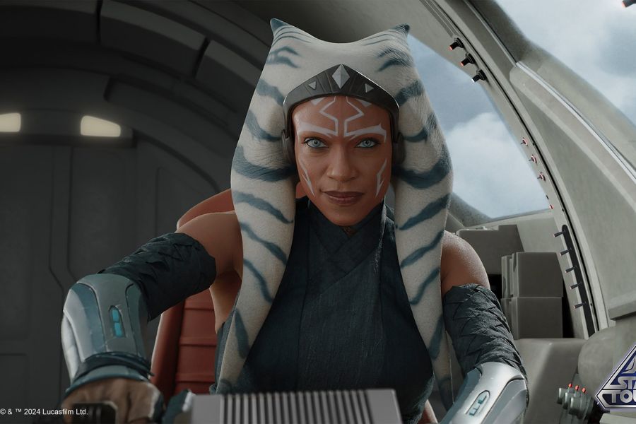 Ahsoka on Star Tours