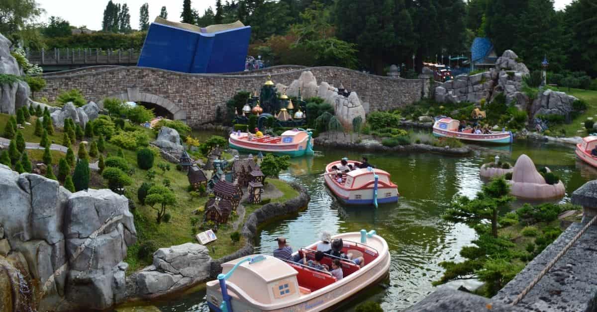 Storybook Land Canal Boats in Disneyland Paris