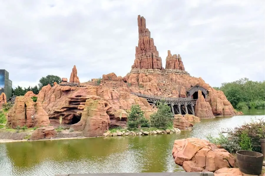 Big Thunder Mountain in Disneyland Paris