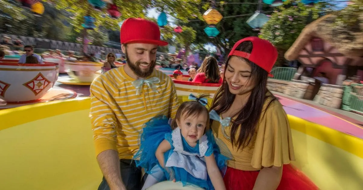 Toddlers at Disneyland