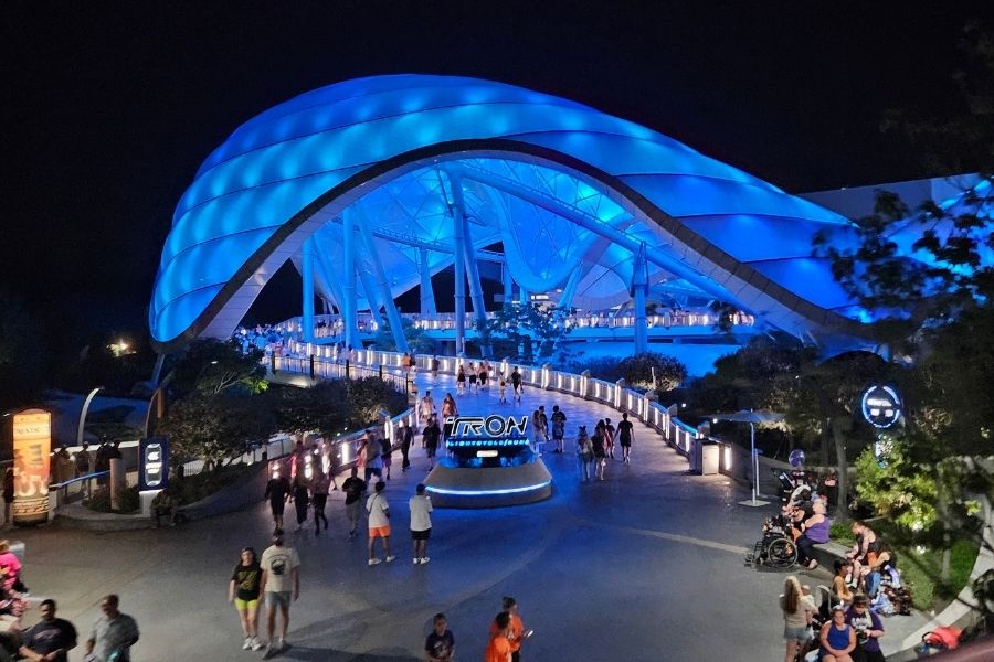Tron at Night