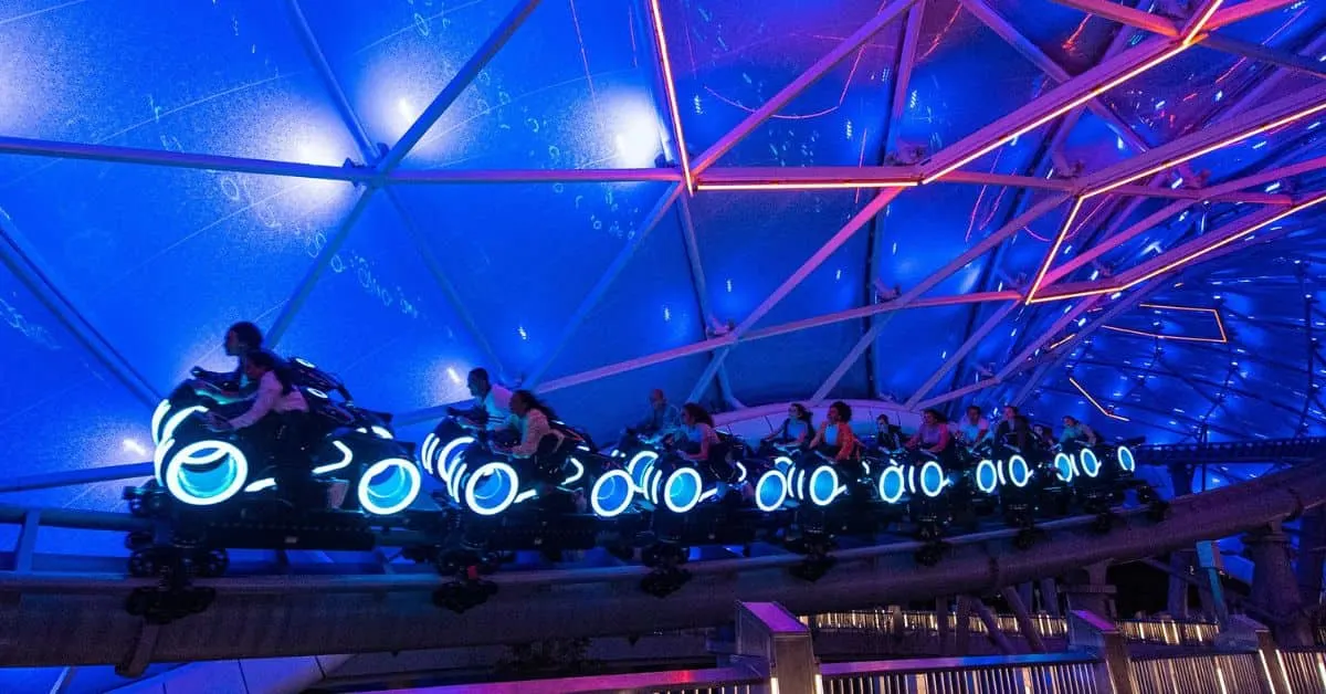 Tron Ride in Magic Kingdom